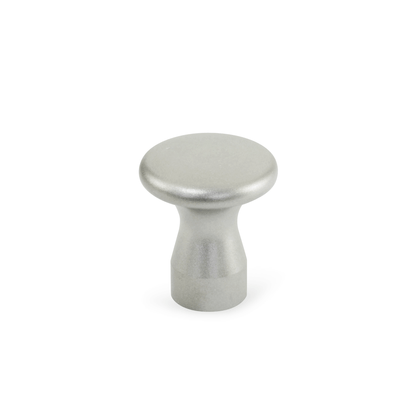 Waist shaped Stainless Steel-knobs, Type D, with female thread