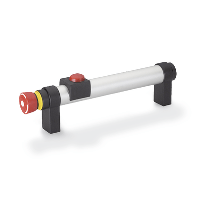 Tubular handles, without button with emergency stop
