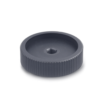 Knurled Control Knobs Through Bore Type Inch