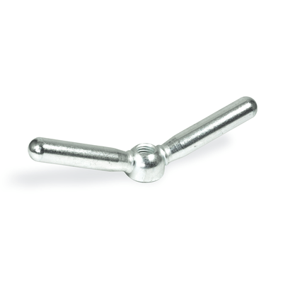 Clamp nuts with double lever
