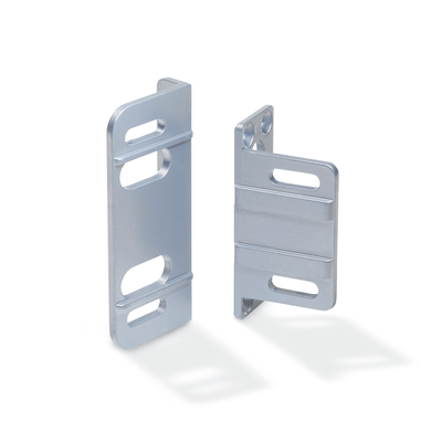 Mounting plates, for hinges with safety switch GN 139.1 / GN 139.2, angled