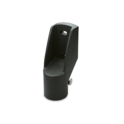 Side Support Heads, Plastic, Type E with 2 bores