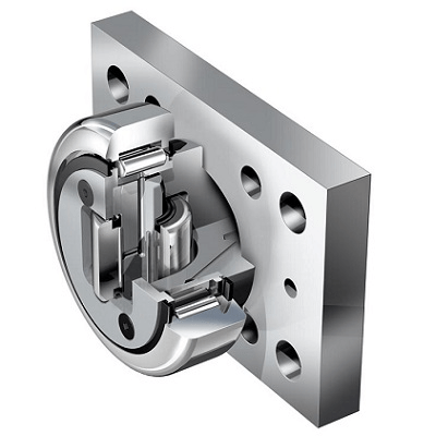 Axial bearings fixed (PR) with flange plates