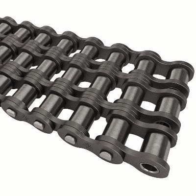 Triplex roller chains according to ISO 606 (American type)