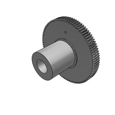 Anti-Backlash Pinions - 0.25 to 0.5 Module 3, 5 and 8 (mm) Bore 3mm Face - 20° Pressure Angle Stainless Steel or Aluminum Anodized