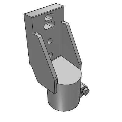 Side mounting top bracket