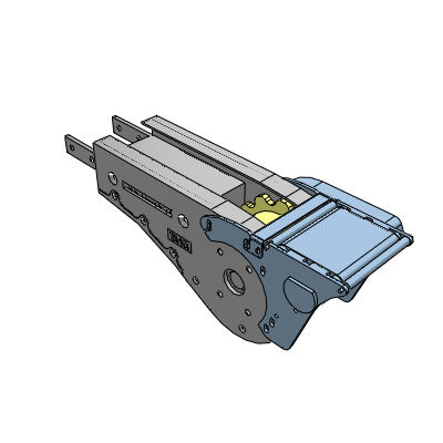 动力同步带过渡尾部装置