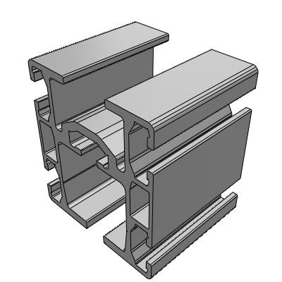 Rail aluminum profile