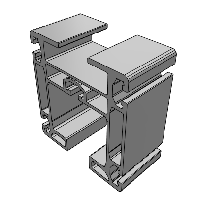 Rail aluminum profile