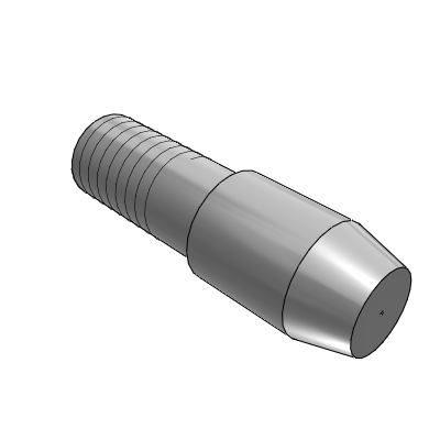 定位销 大头锥角型 外螺纹型