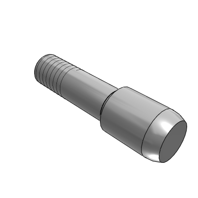 定位销 大头圆锥 外螺纹圆型