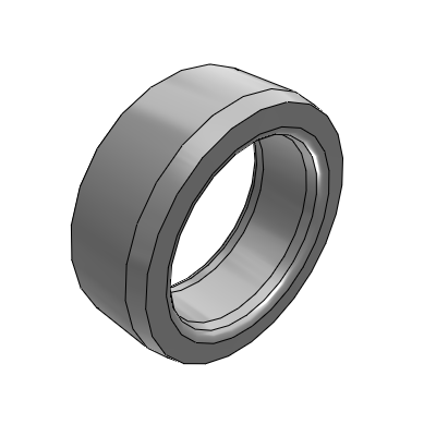 Oil free bushing copper alloy standard inner diameter F7 Outer diameter m6 standard type