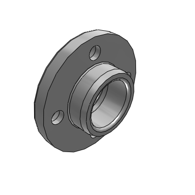 Oil-free bushing copper alloy thrust type short head bolt pass