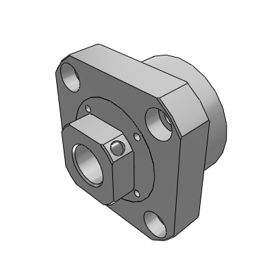 Fixed side, round type, class 0 bearing type/radial bearing type