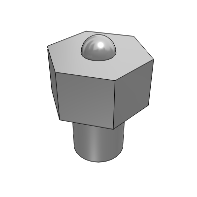 万向球 六角螺栓型 钢制
