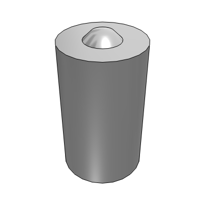万向球 全螺纹型 钢制