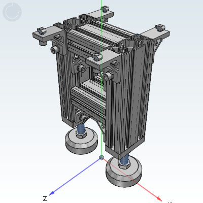 托盘输送机支脚·单层支脚