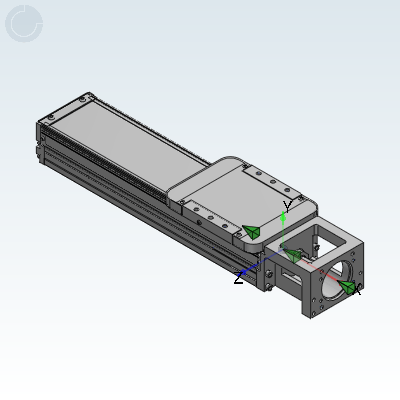 经济型KK单轴驱动器•含钢带护盖•86系列•标准型•马达直连