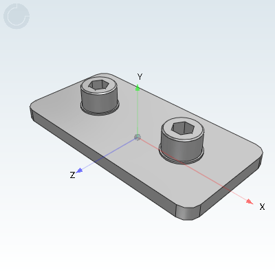 机械手末端零件 标准零件 型材连接板