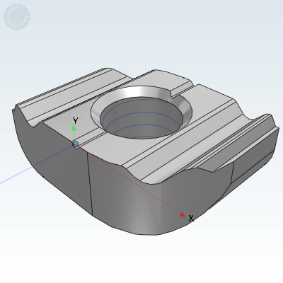 机械手末端零件 标准零件 螺母