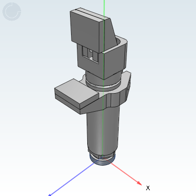 机械手末端零件 注塑机取放治具 拨指