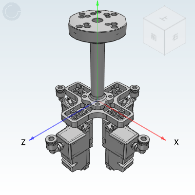 机械手末端零件-柔性夹爪 轻量控制器