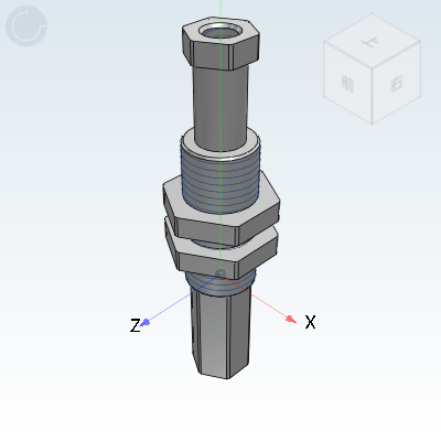 真空吸附系统 伸缩杆 弹簧内置·可旋转型
