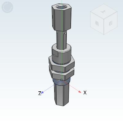 真空吸附系统 伸缩杆 弹簧内置·不可旋转型
