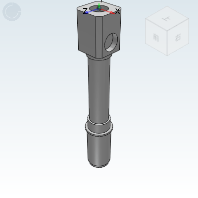 真空吸附系统 伸缩杆 弹簧外置·不可旋转型