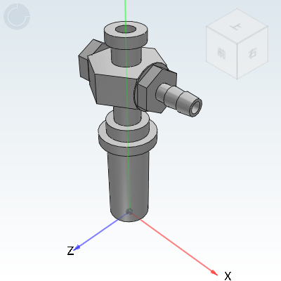 真空吸附系统 伸缩杆 弹簧外置·不可旋转型