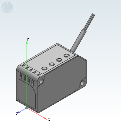 Color code sensor · Chinese digital display type · diffuse reflection type · detection distance 17mm