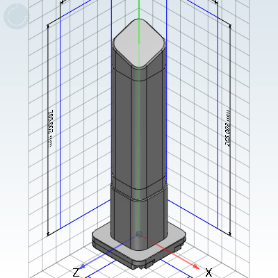 Single-layer warning light · Metal · High-quality type