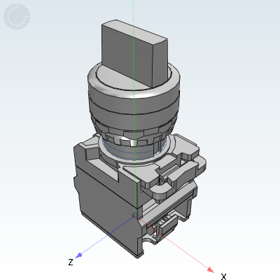 Select switch · Economical plastic · Ø 22 mounting hole series · Handle type