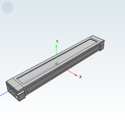 Bar type three proof LED work light · Standard type · Black/Silver white