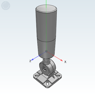 Single layer warning light · economical type