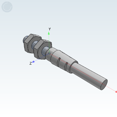 Laser Sensor · Cylindrical Type · Radial/Diffuse Reflection Type