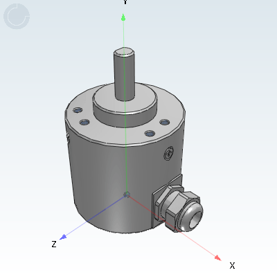 Incremental Encoder Low Temperature Resistant Solid Shaft • 38 Flange Series