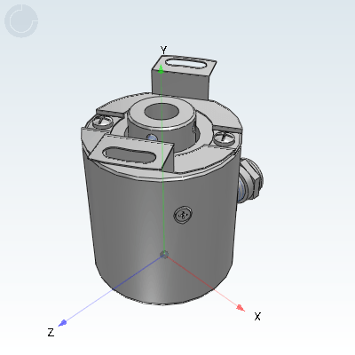 Incremental encoder low temperature resistant blind hole shaft • 38 flange series