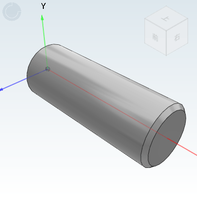 Guide shaft, straight rod type, standard type