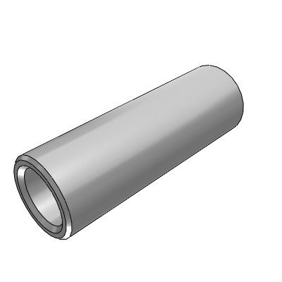 Pipe type guide shaft · Internal thread type at both ends