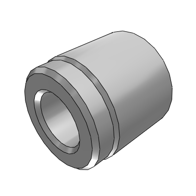 Pipe type guide shaft · One end external thread type