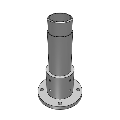 Pipe type support (component) · Pipe type external thread type · Stop screw type