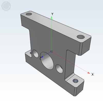 I-shaped support, for thin cylinder