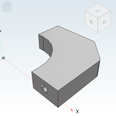 Reinforcing rib/arch type/screw hole type