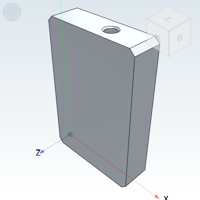 Reinforcement rib/screw hole type/straight plate type
