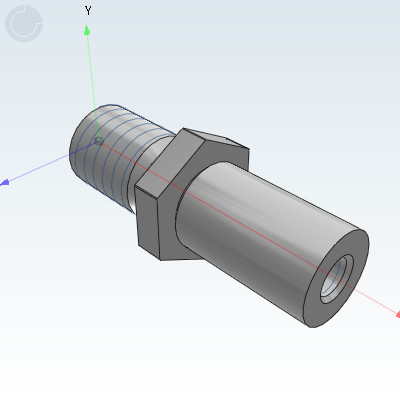 Economic cantilever beam · External thread installation type · Internal thread type · Hexagonal type