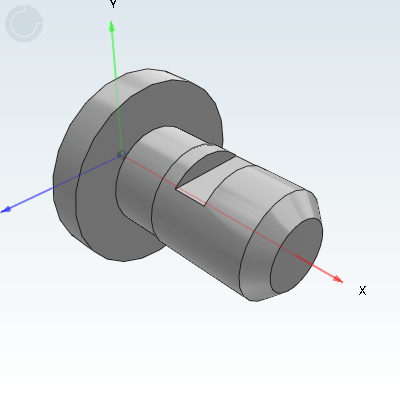 Economical shoulder hinge pin·fixed with stop screw