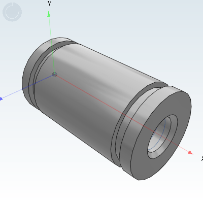 经济型滚动轴销·挡圈固定内螺纹型