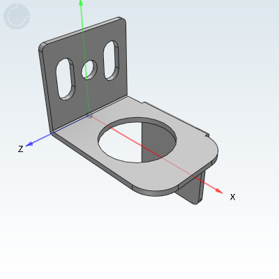 安全光栅用支架
