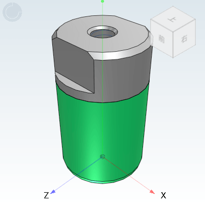 Cylindrical head stopper fixing seat/External thread type/Internal thread type